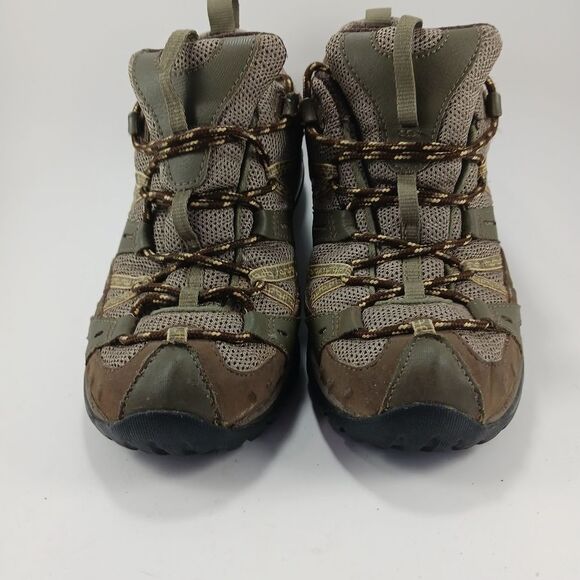 Merrell Vibram Women's size( run small) 9 Hiking Shoe. Geen(olive). Waterproof. - Picture 5 of 10